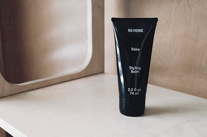 REVERIE Natural Rake Styling Balm - Sulfate-Free, Silicone-Free, Color-Safe Hair Cream (2.5 oz) Avelisse