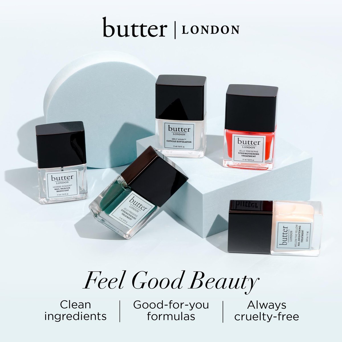 butter LONDON Shine UV Top Coat Nail Polish - Hardwear - Quick-Drying, Glossy Finish - 0.37 Fl Oz Avelisse