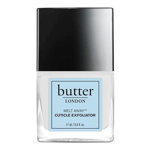 butter LONDON Cuticle Remover Liquid, Melt Away - Fast-Acting & Pain-Free Cuticle Oil Exfoliator & Softener for Healthy Nails, 0.4 Fl Oz - görsel 2