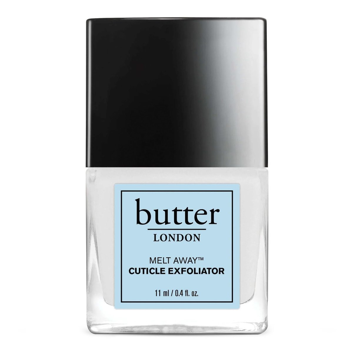 butter LONDON Cuticle Remover Liquid, Melt Away - Fast-Acting & Pain-Free Cuticle Oil Exfoliator & Softener for Healthy Nails, 0.4 Fl Oz - görsel 1