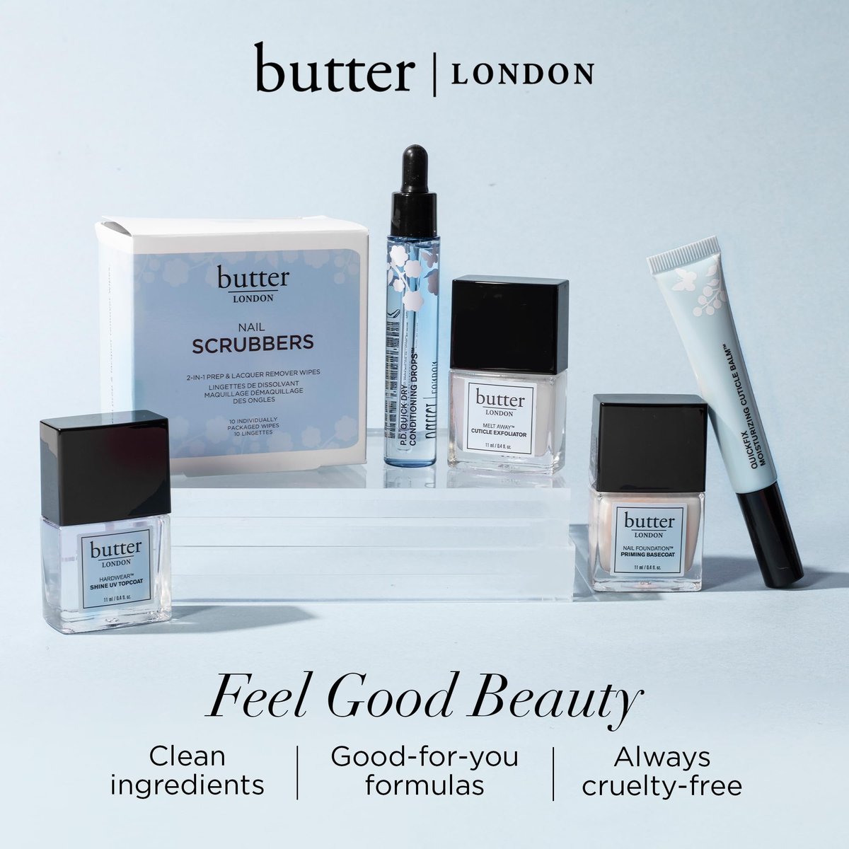butter LONDON QuickFix Moisturizing Cuticle Balm – Hydrating Cuticle Cream with Vitamin E, 0.33 oz Avelisse