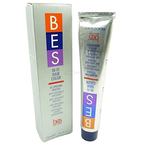 BES Hi Fi Color with Vegetables Liposomes - Very Dark Brown - 3.5 oz (100 ml) Permanent Hair Color - görsel 2