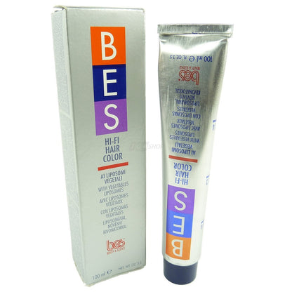 BES Hi Fi Color with Vegetables Liposomes - Very Dark Brown - 3.5 oz (100 ml) Permanent Hair Color