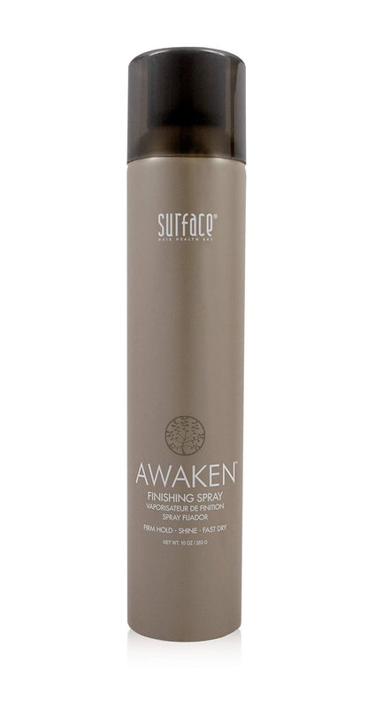 SURFACE Hair Awaken Finishing Spray - Firm Hold, Thickening & Revitalizing - Vegan & Paraben Free - 10 Fl Oz Avelisse