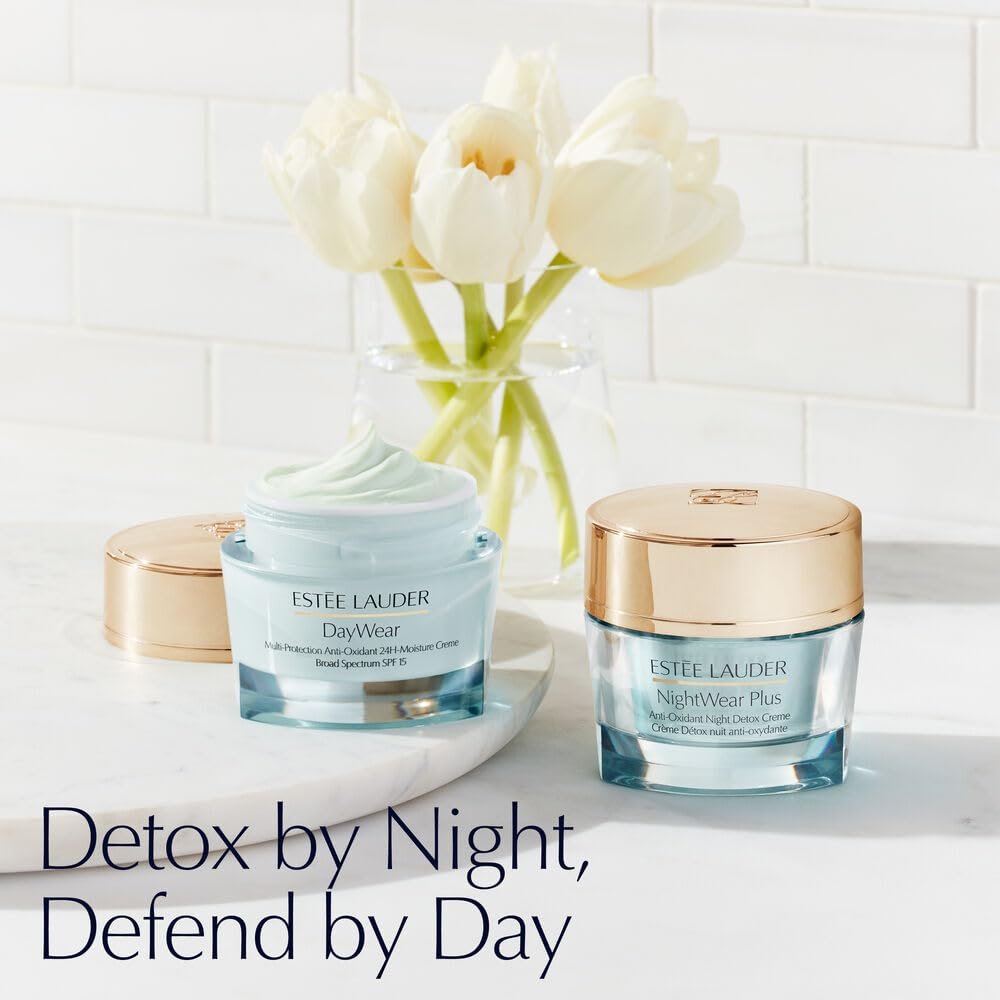 Estée Lauder NightWear Plus Anti-Oxidant Night Detox Cream - Anti-Aging Face Moisturizer, 1.7 oz Avelisse