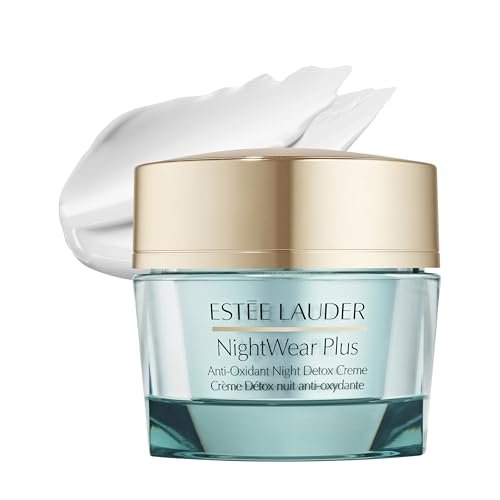 Estée Lauder NightWear Plus Anti-Oxidant Night Detox Cream - Anti-Aging Face Moisturizer, 1.7 oz Avelisse