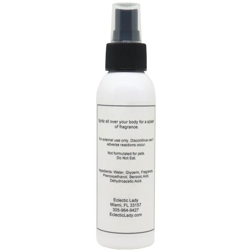 Eclectic Lady Grape Body Spray - Double Strength, 4 oz Body Mist for Women, Light & Gentle Fragrance - görsel 10