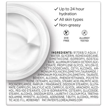 L'Oreal Paris Wrinkle Expert 55+ Anti-Aging Face Moisturizer with Calcium – Non-Greasy, Sensitive Skin, 1.7 fl. oz Avelisse