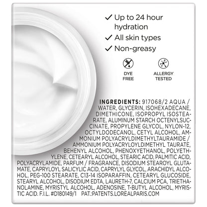 L'Oreal Paris Wrinkle Expert 55+ Anti-Aging Face Moisturizer with Calcium – Non-Greasy, Sensitive Skin, 1.7 fl. oz Avelisse