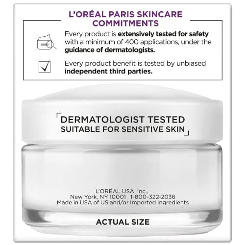 L'Oreal Paris Wrinkle Expert 55+ Anti-Aging Face Moisturizer with Calcium – Non-Greasy, Sensitive Skin, 1.7 fl. oz Avelisse
