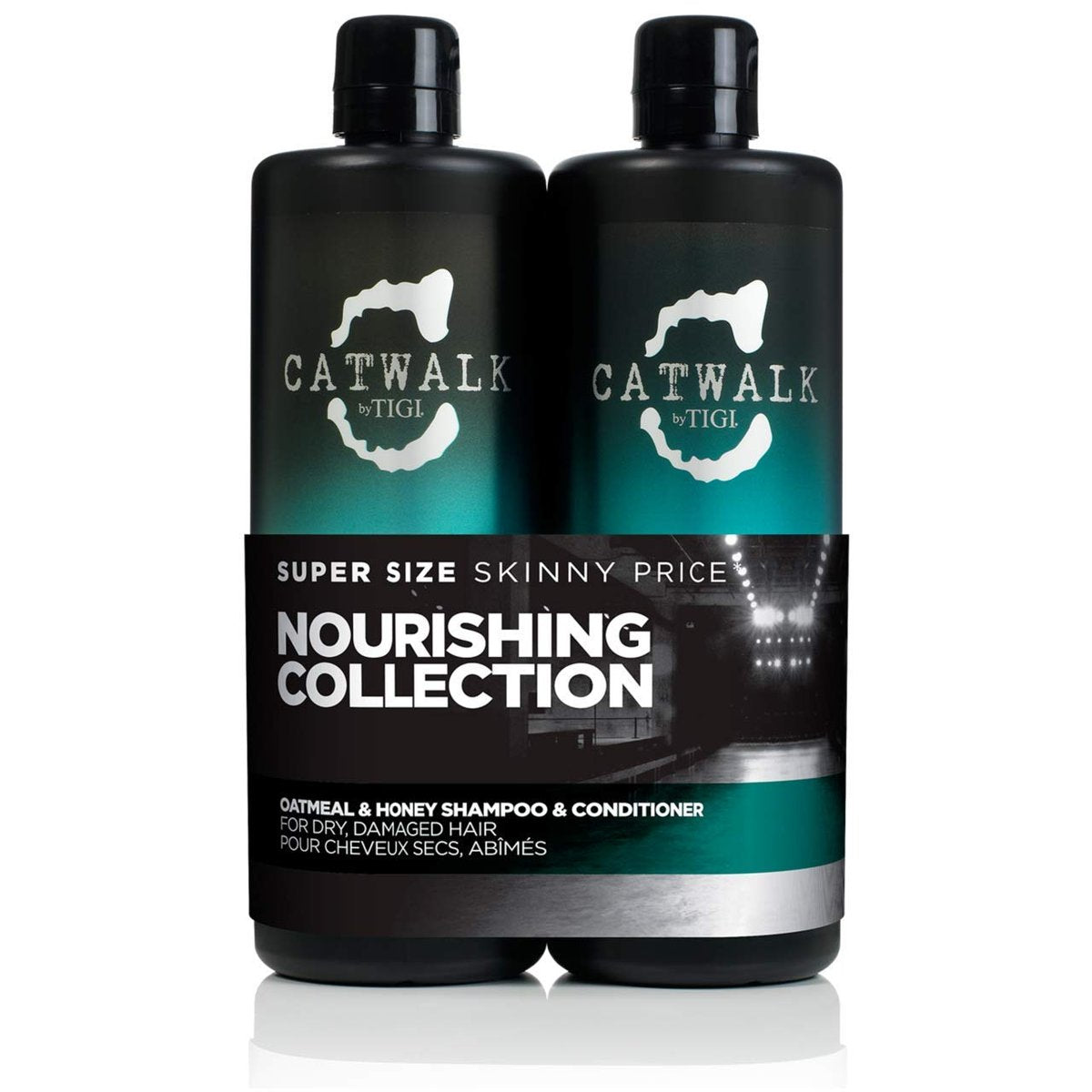CATWALK by TIGI Oatmeal & Honey Shampoo and Conditioner Set – 25.36 Fl Oz (Pack of 2) Avelisse