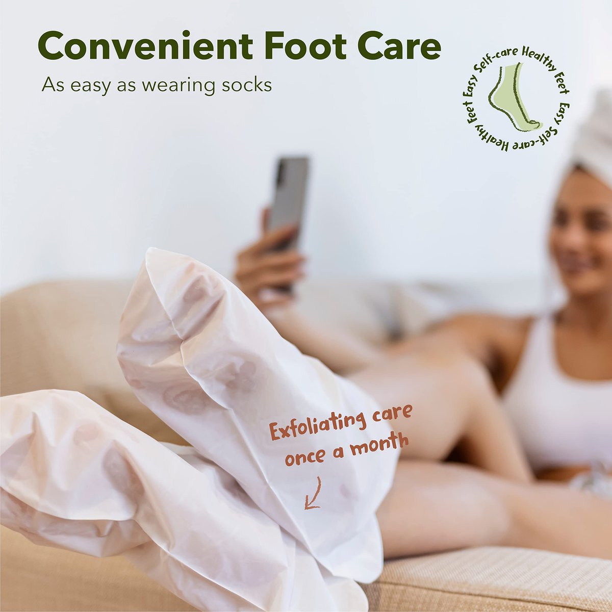 Purederm Shiny & Soft Foot Peeling Mask (3 Pack) - Exfoliate Calluses, Dry Skin & Cracked Heels for Smooth, Baby-Soft Feet - for Men & Women - görsel 17