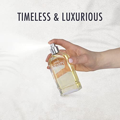 NovoGlow Novo Infinity for Women Eau de Parfum Spray, 3.4 Fl Oz - Citrus Floral Musk Fragrance for All-Day Freshness Avelisse