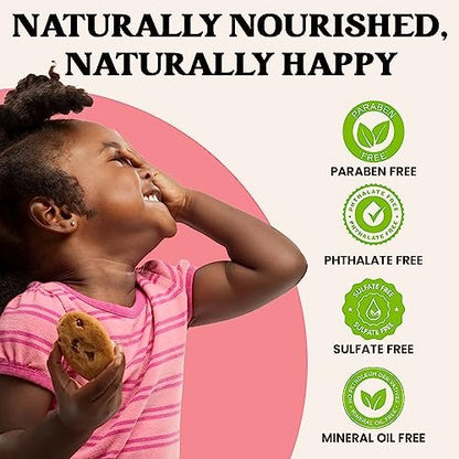 J'Organic Solutions Natural Kid's Hair Growth Stimulator – Lanolin, Sweet Almond & Castor Oil Hair Grease for Soft, Shiny Hair (4 fl oz) Avelisse