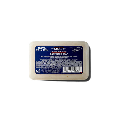 Kiehl's Ultimate Man Body Scrub Exfoliating Bar Soap - 7 oz