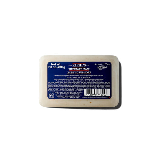 Kiehl's Ultimate Man Body Scrub Exfoliating Bar Soap - 7 oz
