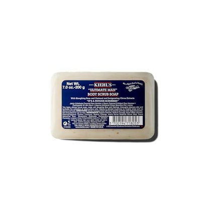 Kiehl's Ultimate Man Body Scrub Exfoliating Bar Soap - 7 oz