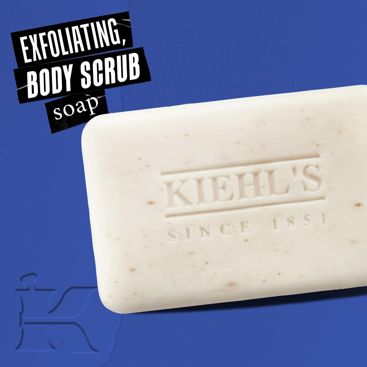 Kiehl's Ultimate Man Body Scrub Exfoliating Bar Soap - 7 oz - görsel 3
