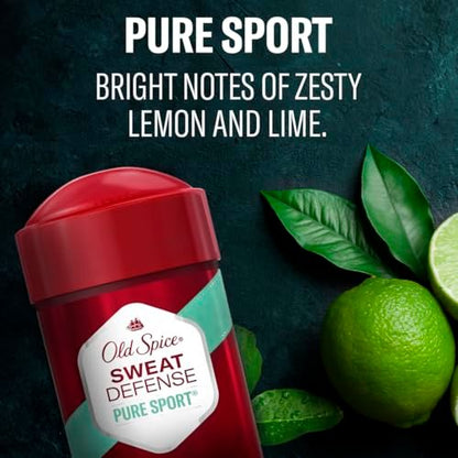 Old Spice Pure Sport+ Soft Solid Antiperspirant Deodorant, 2.6 oz (Pack of 6) Avelisse