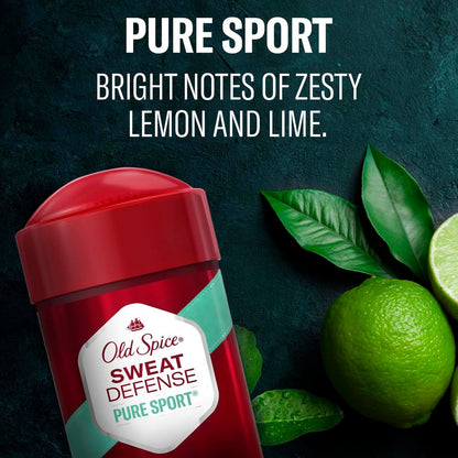 Old Spice Pure Sport+ Soft Solid Antiperspirant Deodorant, 2.6 oz (Pack of 6) Avelisse