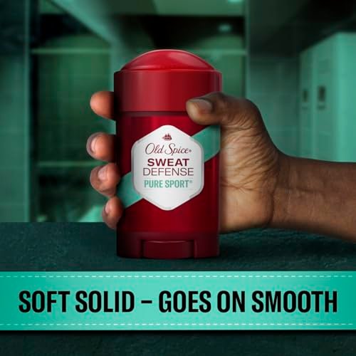 Old Spice Pure Sport+ Soft Solid Antiperspirant Deodorant, 2.6 oz (Pack of 6) Avelisse