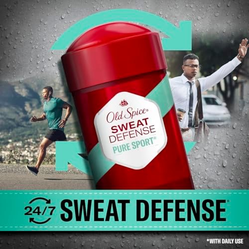 Old Spice Pure Sport+ Soft Solid Antiperspirant Deodorant, 2.6 oz (Pack of 6) Avelisse