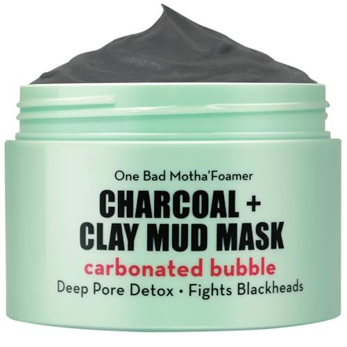 Elizabeth Mott Carbonated Bubble Detox Clay Mask – Deep Pore Cleansing Charcoal Face Mask for Acne, Blackheads & Oil Control – Cruelty-Free Korean Skincare, 3.53 oz - görsel 2