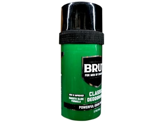 Brut Classic Deodorant 2.5 Ounce Round Solid - Pack of 3 - görsel 5
