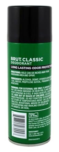 Brut Classic Scent Deodorant Spray for Men, 10 oz (Pack of 3) - Long-Lasting Odor Protection - görsel 5