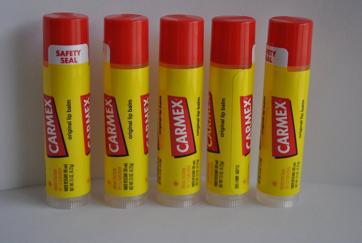Carmex Original Lip Balm (Pack of 5) – Intensive Moisture & Healing Avelisse