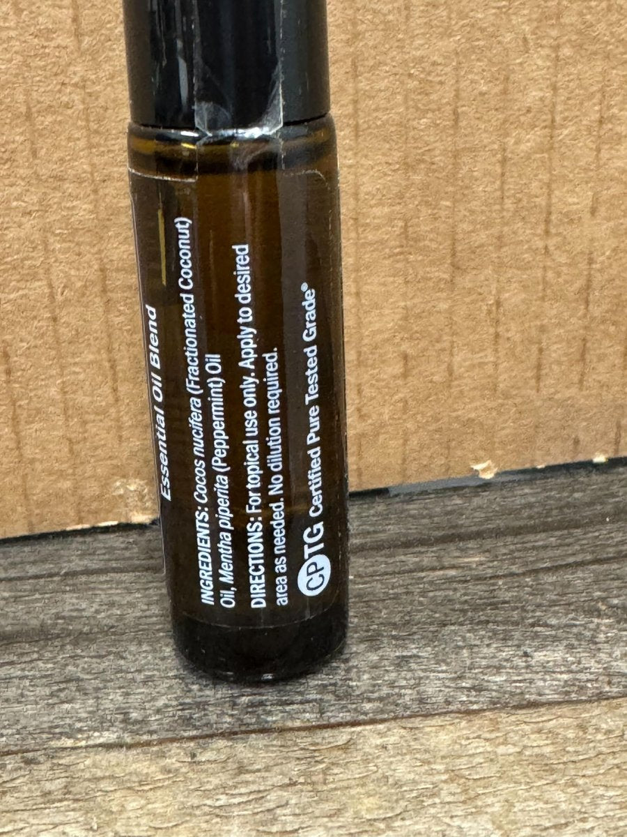 doTERRA Peppermint Touch Essential Oil - 10 mL Roll-On for Cooling Relief and Aromatherapy Avelisse
