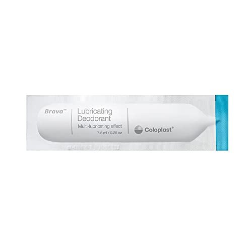 Coloplast Brava Lubricating Deodorant Packets - 20 Count, 0.27 oz Each Avelisse