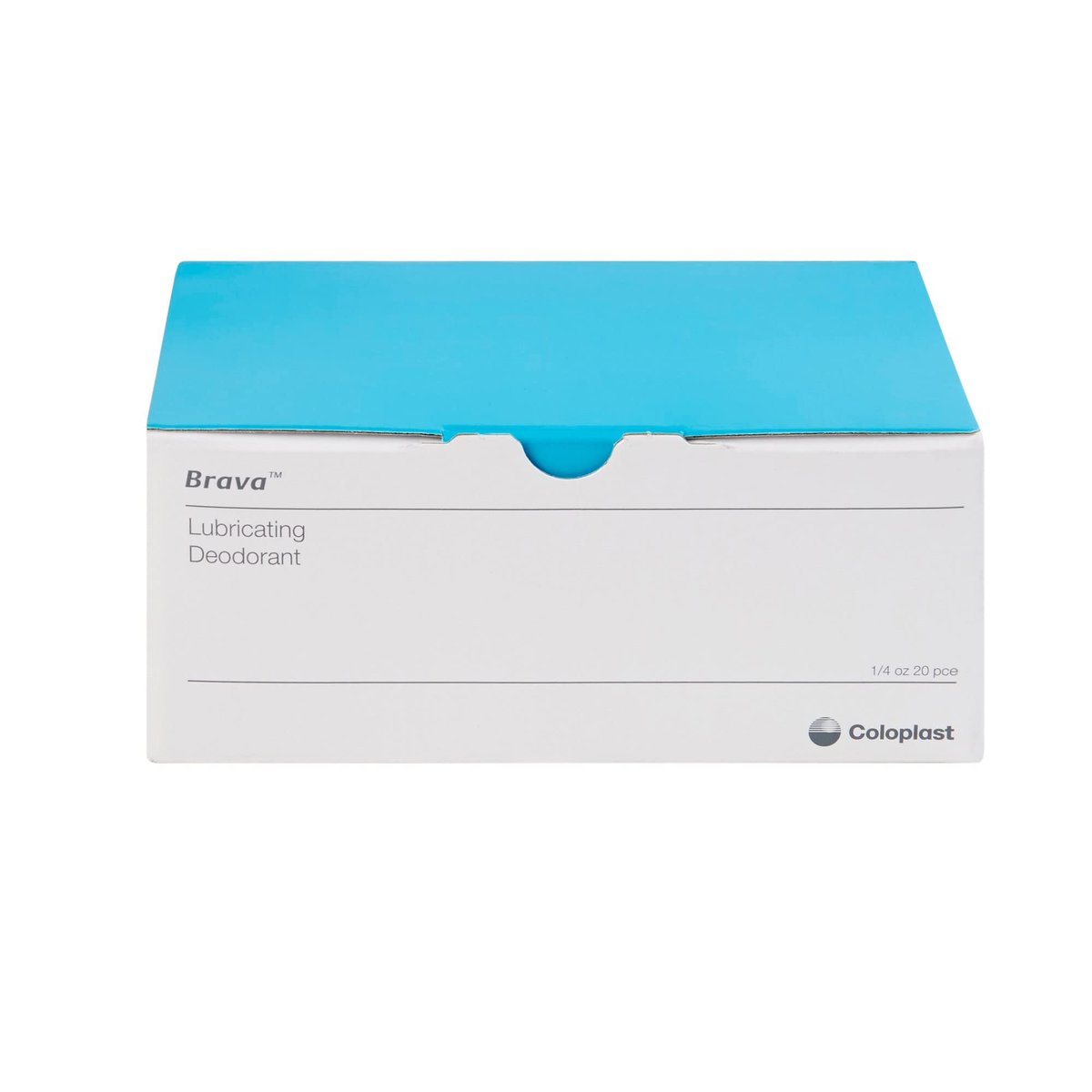 Coloplast Brava Lubricating Deodorant Packets - 20 Count, 0.27 oz Each Avelisse