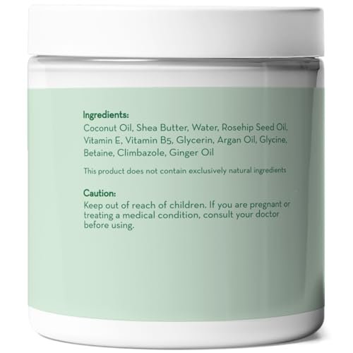 Pure Body Naturals Coconut Oil Hair Mask – Deep Conditioning Treatment for Dry, Damaged & Color Treated Hair – Sulfate Free Hair Conditioner – 8.8 Fl Oz Avelisse