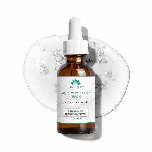 SKIN DEVA Matrixyl Synthe 6 Hyaluronic Acid Anti-Aging Serum – Hydrating Face Serum with Pore-Minimizing Benefits, 1 Fl Oz - görsel 2