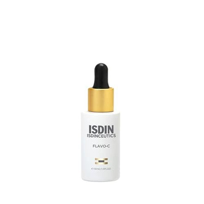 ISDIN Isdinceutics Flavo-C Brightening and Antioxidant Vitamin C Serum for Face, 1.0 FL OZ Avelisse