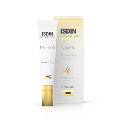 ISDIN Isdinceutics K-Ox Eyes - Rich Vitamin K Oxide Eye Cream for Dark Circles and Under-Eye Rejuvenation, 0.5 OZ Avelisse