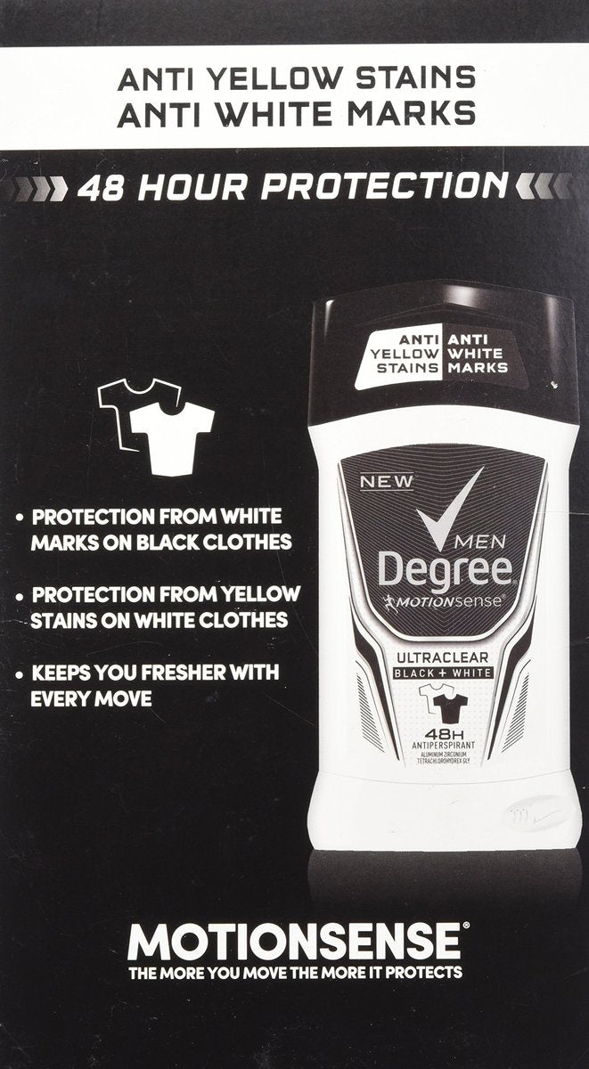 Degree Men Adrenaline Series Antiperspirant & Deodorant 5-Pack + Extra 1.7oz Avelisse