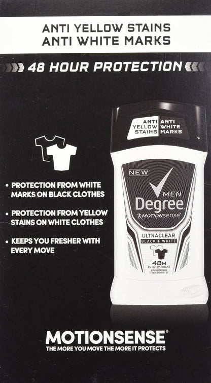 Degree Men Adrenaline Series Antiperspirant & Deodorant 5-Pack + Extra 1.7oz Avelisse