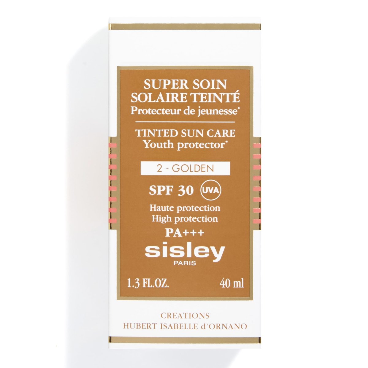 Sisley Paris Tinted Sunscreen Cream SPF 30, 2 Golden - Broad Spectrum UVA/UVB Protection, Non-Greasy Tinted Moisturizer, Water Resistant 40 min, Non-Comedogenic, 1.3 oz - görsel 5