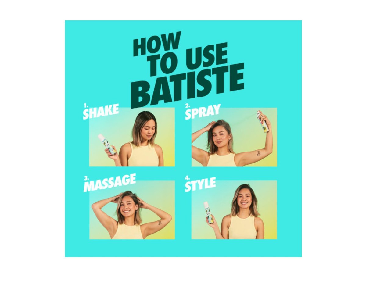 Batiste Dry Shampoo Original Fragrance - 6.73 oz | Instant Refresh & Volume - görsel 11