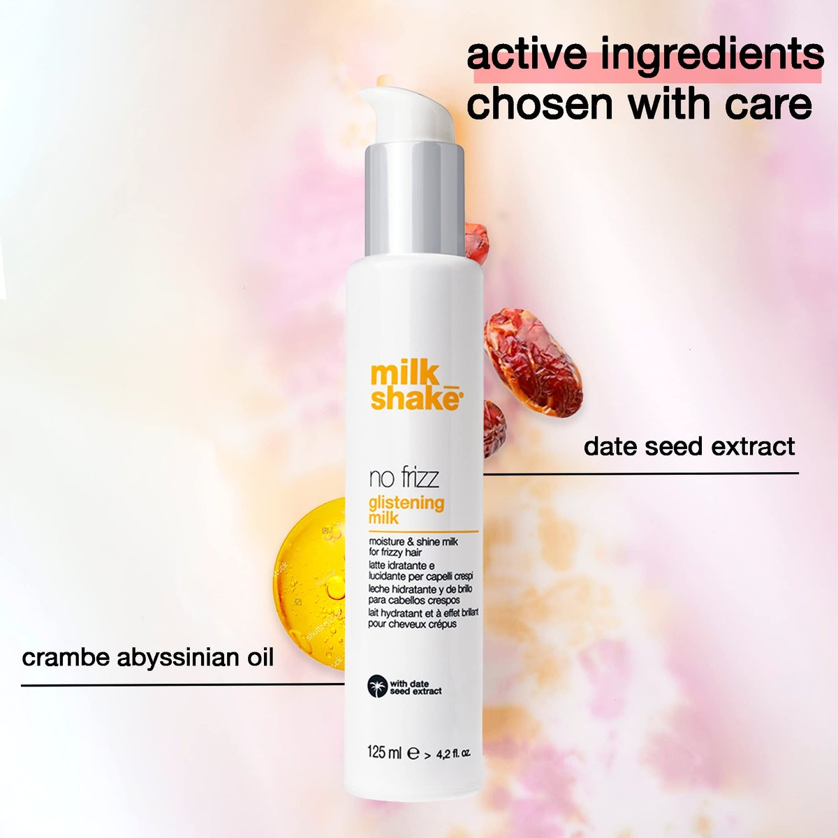 Milk_shake Glistening Milk – 4.2 Fl Oz Nourishing Leave-In Treatment for Radiant Hair Avelisse