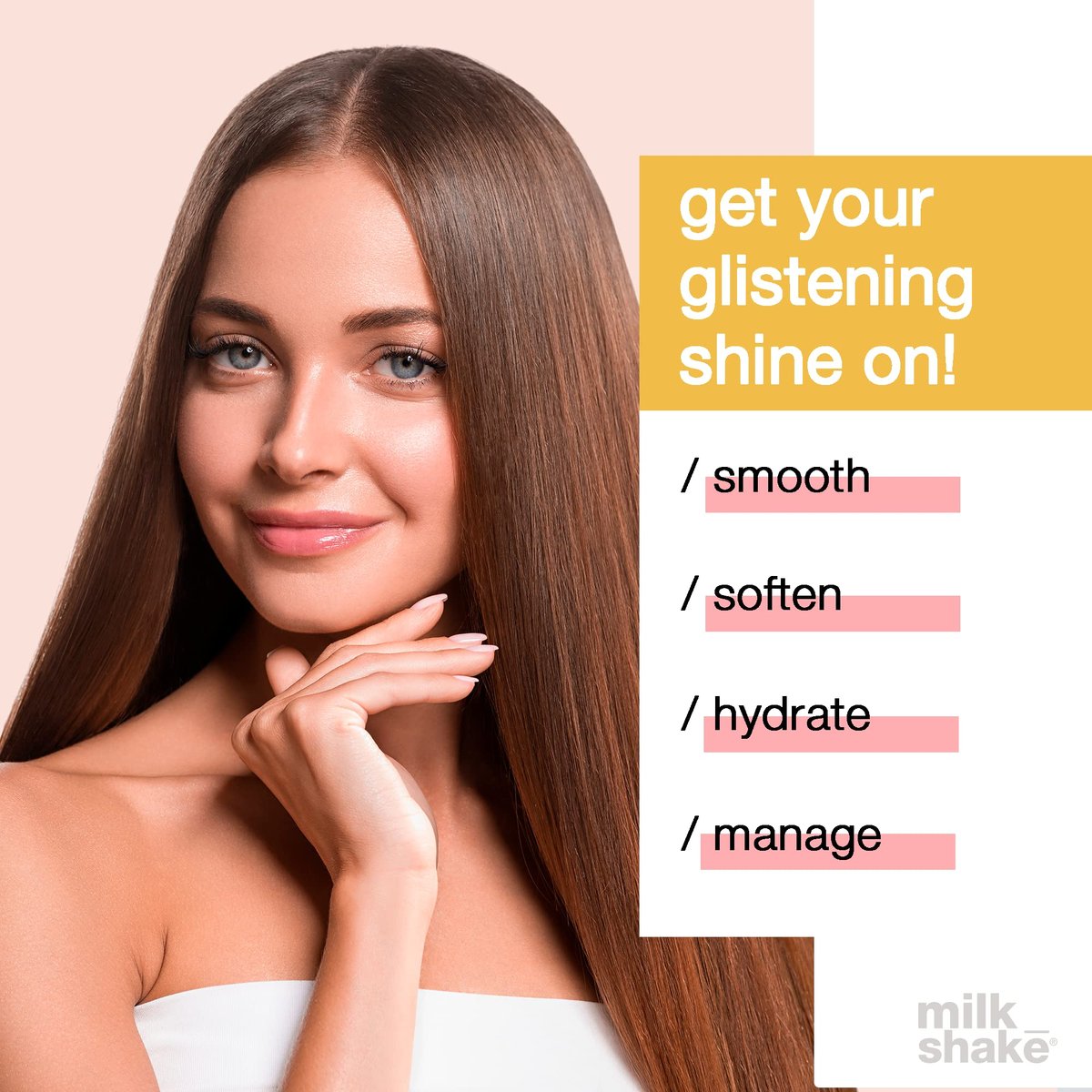 Milk_shake Glistening Milk – 4.2 Fl Oz Nourishing Leave-In Treatment for Radiant Hair Avelisse