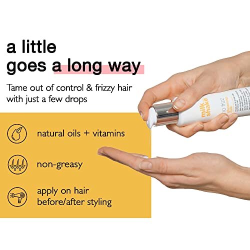 Milk_shake Glistening Milk – 4.2 Fl Oz Nourishing Leave-In Treatment for Radiant Hair Avelisse