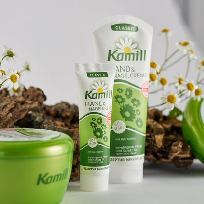 Kamill Hand and Nail Cream Classic with Natural Chamomile, 3.4 fl oz (Pack of 2) Avelisse