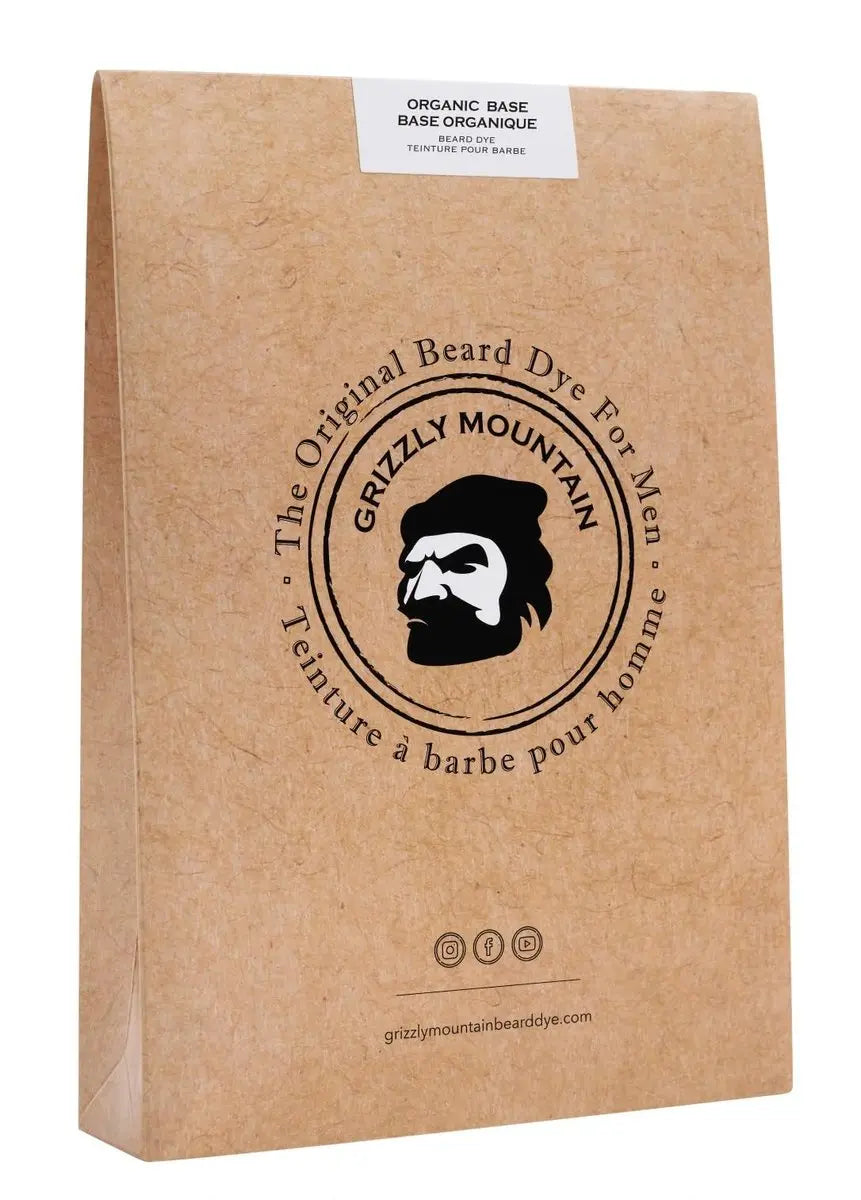 Organic Beard Dye for Men - Grizzly Mountain Beard Dye, 3.5 oz Avelisse