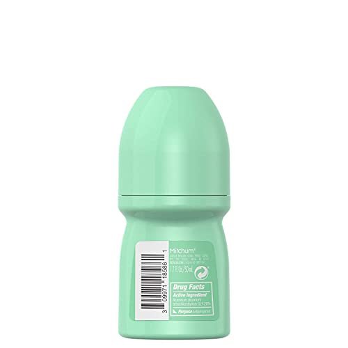 Mitchum Women Invisible Roll-On Antiperspirant & Deodorant, Powder Fresh, 1.7 oz (Pack of 3) Avelisse