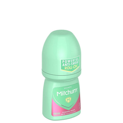 Mitchum Women Invisible Roll-On Antiperspirant & Deodorant, Powder Fresh, 1.7 oz (Pack of 3) Avelisse