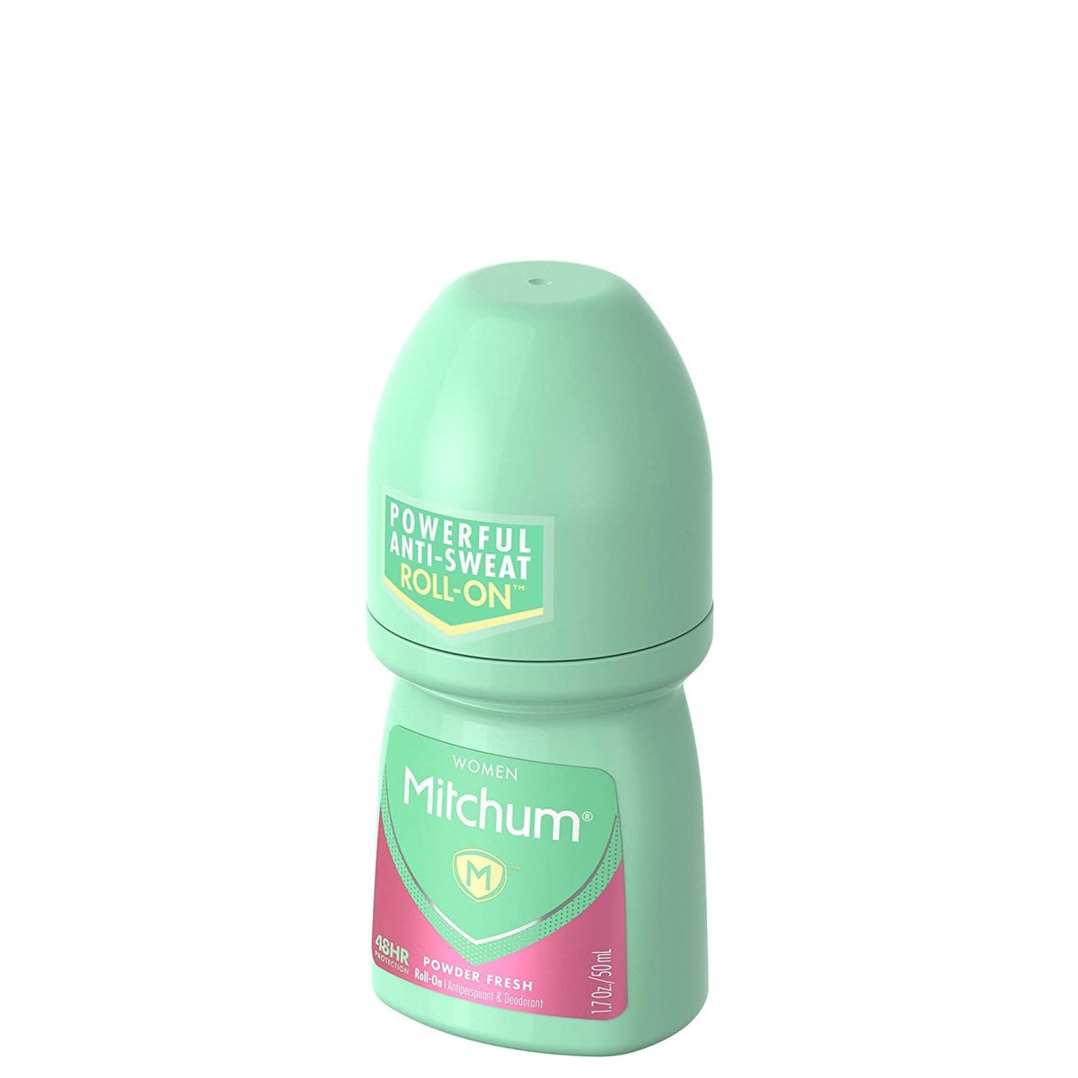 Mitchum Women Invisible Roll-On Antiperspirant & Deodorant, Powder Fresh, 1.7 oz (Pack of 3) Avelisse