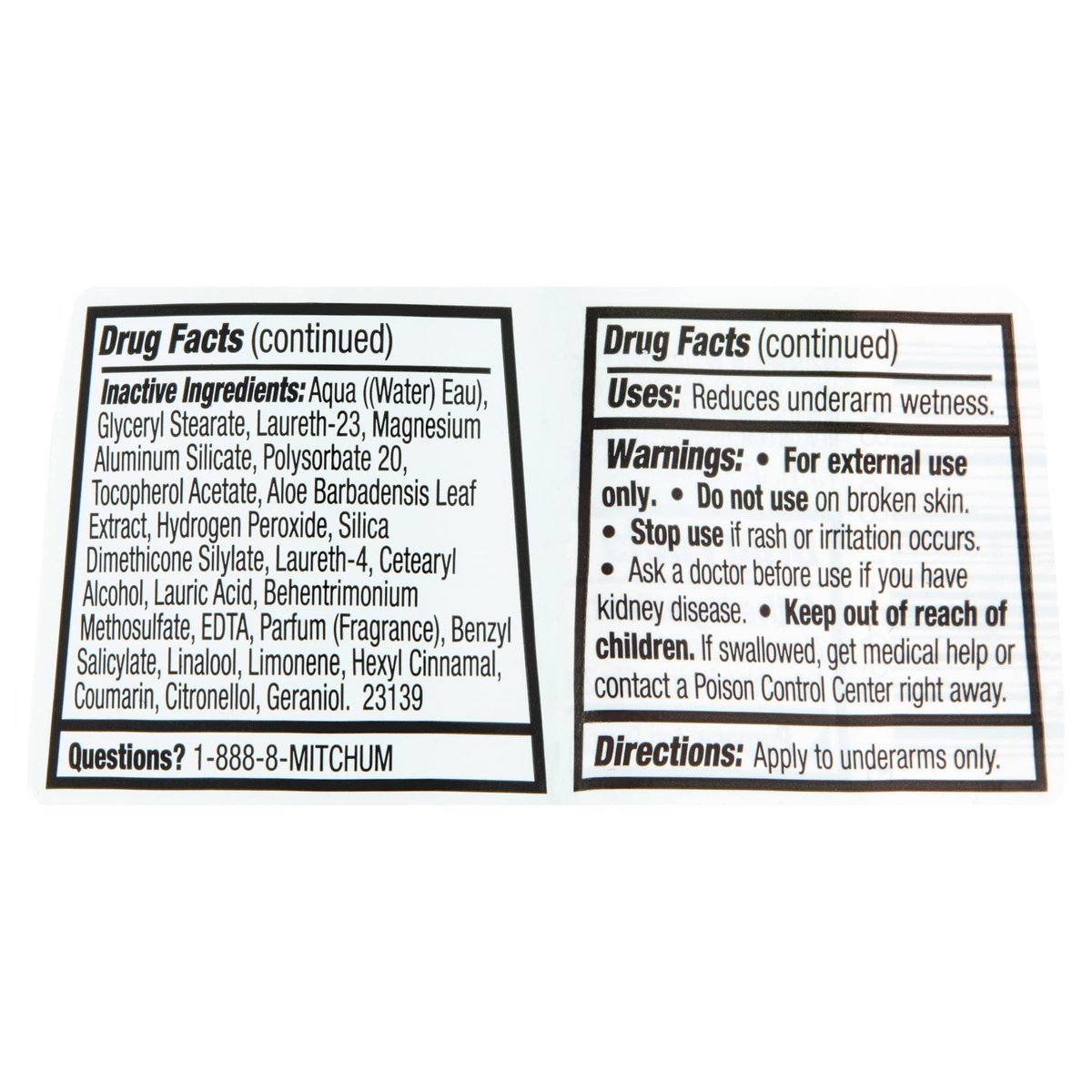 Mitchum Women Invisible Roll-On Antiperspirant & Deodorant, Powder Fresh, 1.7 oz (Pack of 3) Avelisse